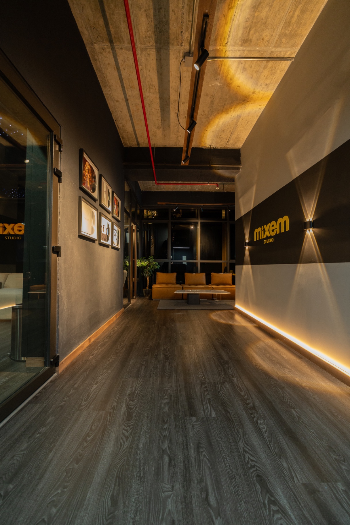 Studio entrance